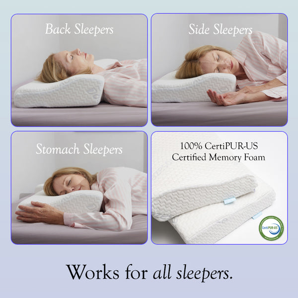 Dosaze Contoured Orthopedic Pillow Upgrade