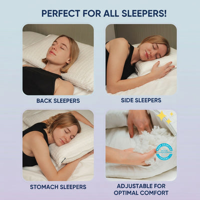 Dosaze™ ThermaCool Adjustable Pillow