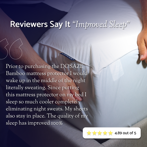 Cooling Bamboo Waterproof Mattress Topper