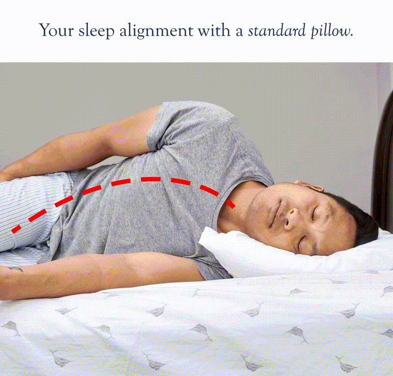Dosaze Contoured Orthopedic Pillow